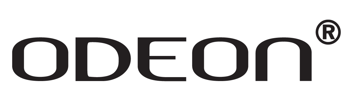Odeon official logo with registered trademark