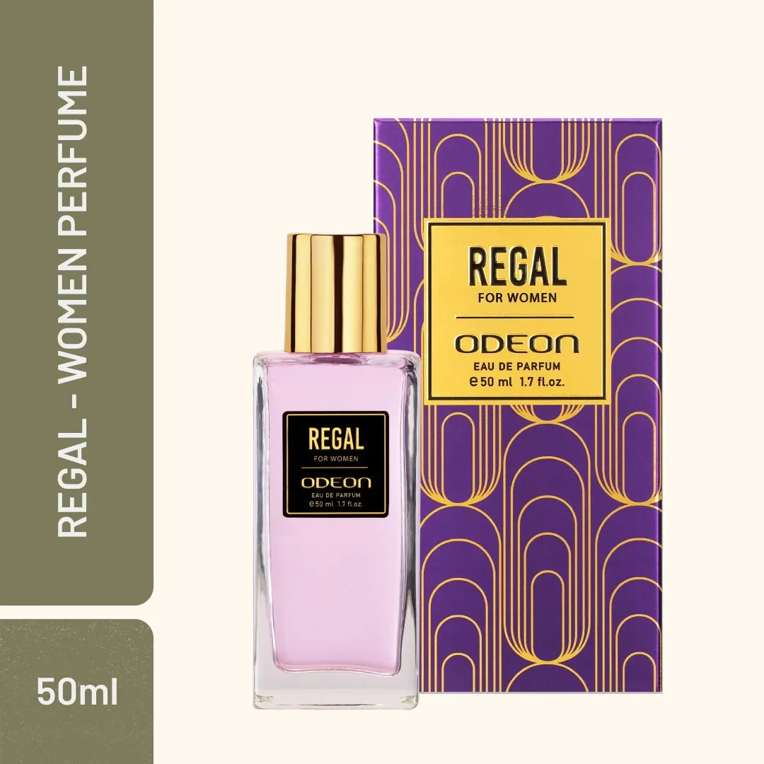 Regal Eau de Parfum for Women | Long-Lasting Fruity & Floral Fragrance - Odeon