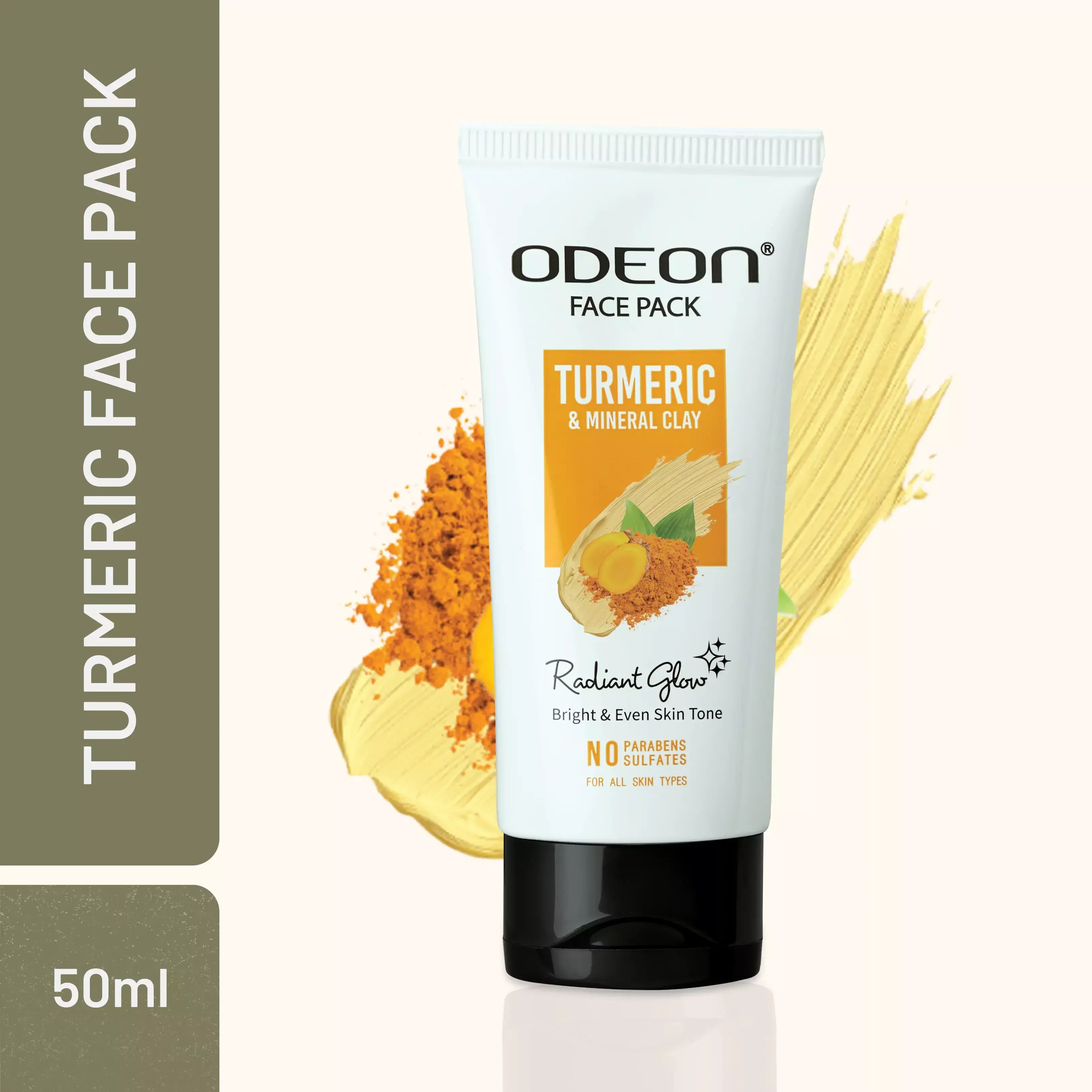 🎁 Turmeric & Mineral Clay Face Pack