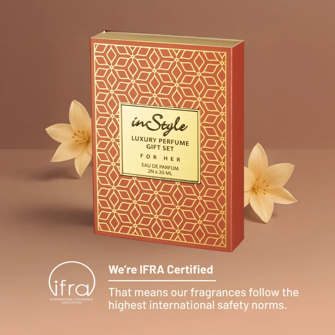 Instyle Luxury Perfume Gift Set — Lavish & Chica | Floral-Fruity & Amber-Floral | Perfect Diwali Gift