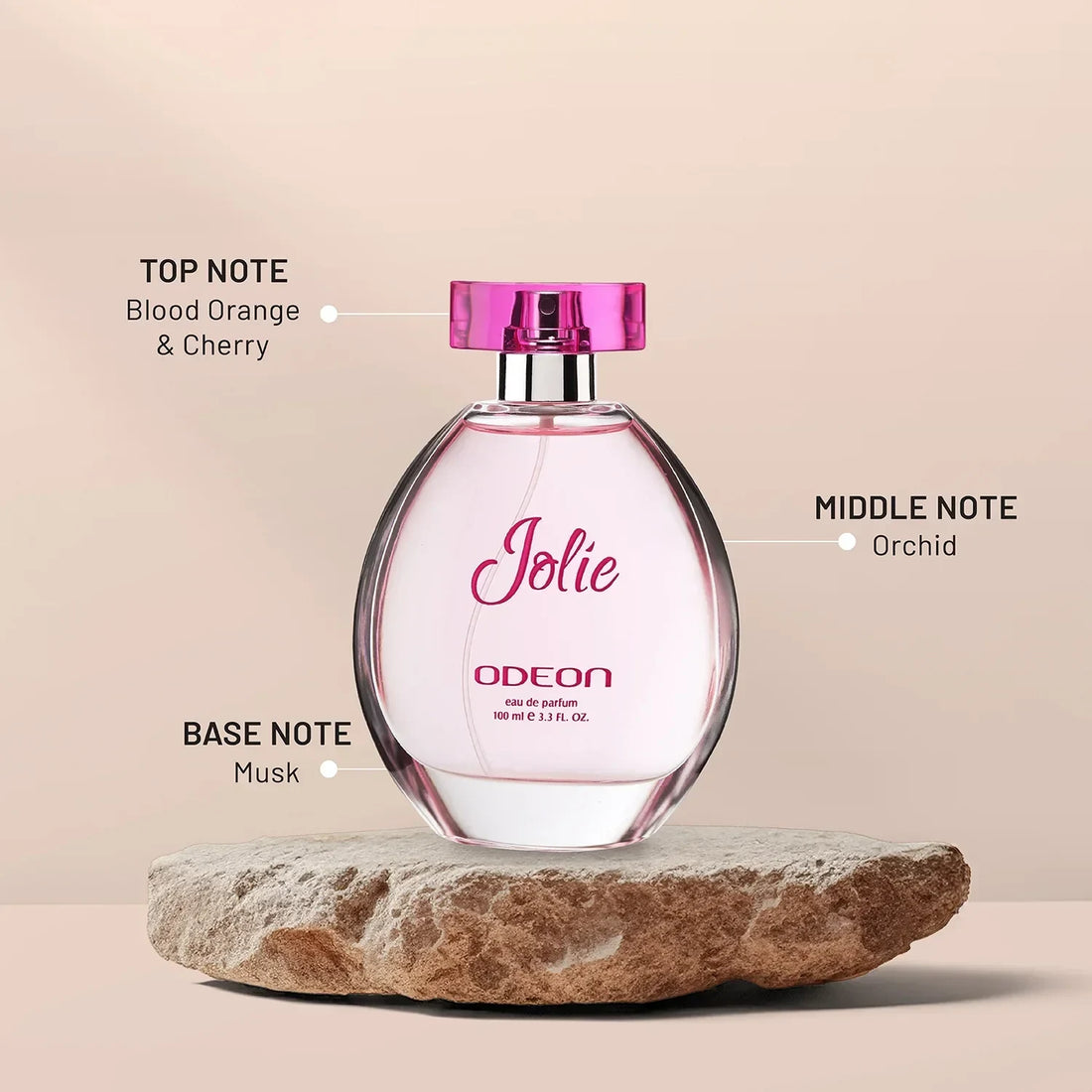 Jolie Eau de Parfum for Women - Long Lasting Floral Fruity Fragrance - Odeon