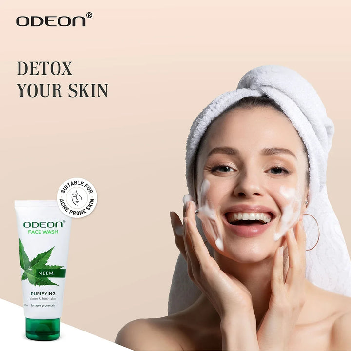 Neem Face Wash for Deep Clean & Acne Control - Odeon