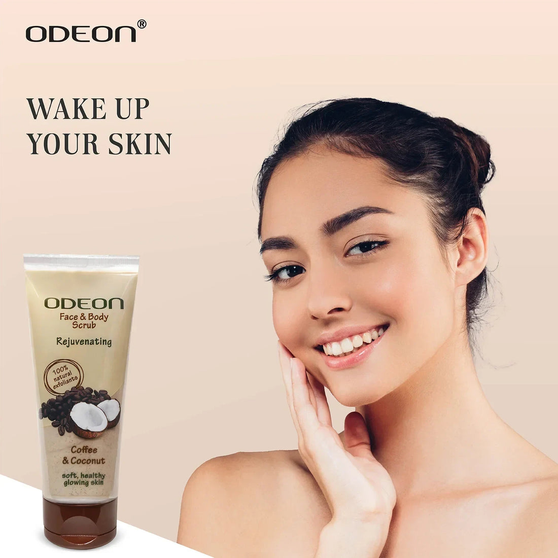 Coffee & Coconut Face Scrub - Odeon