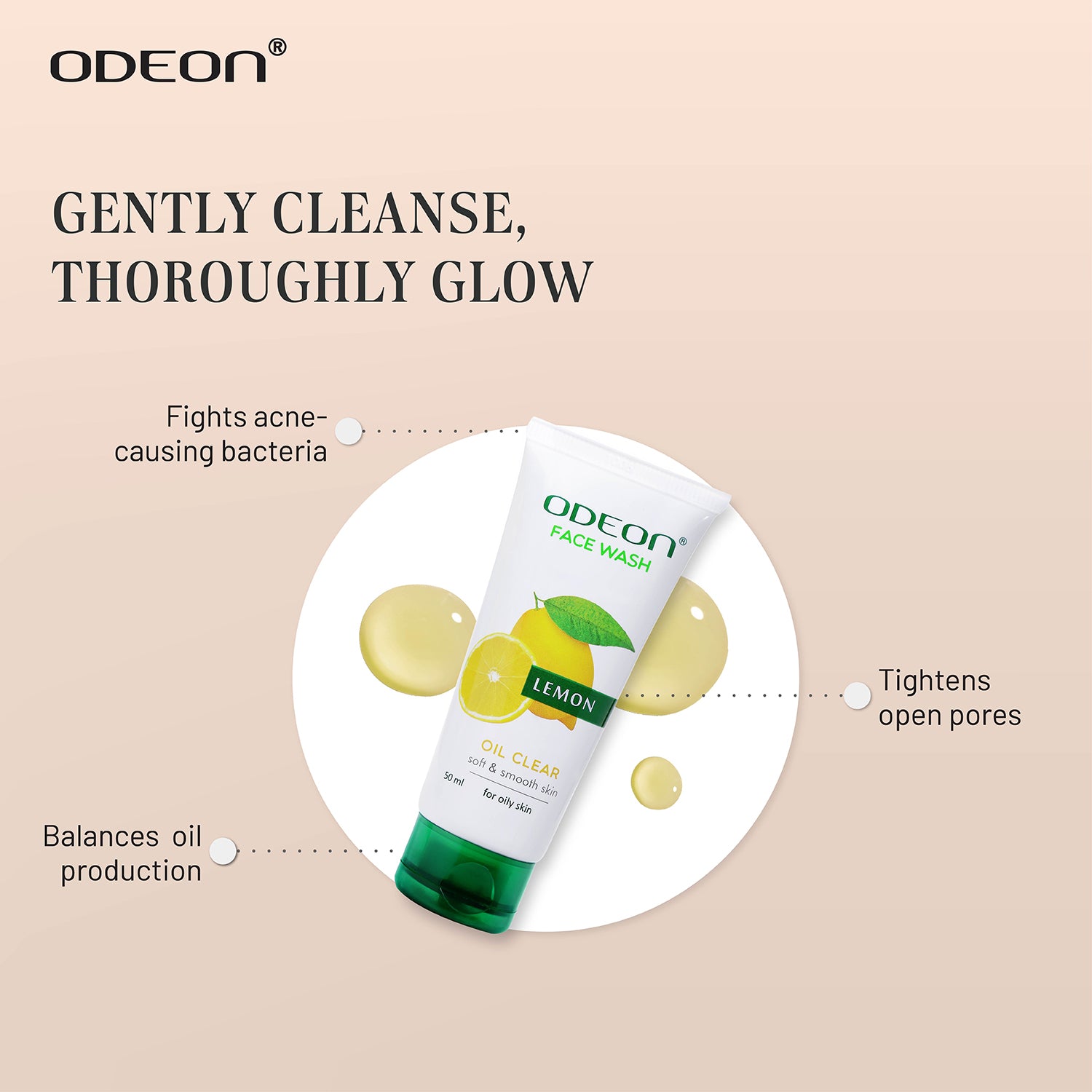 Gently Cleanse, Thoroughly Glow with Lemon Face Wash