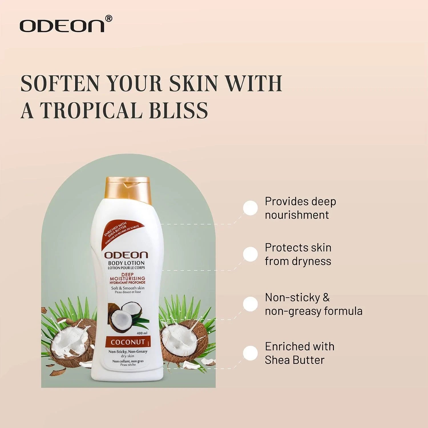Coconut Body Lotion - Odeon