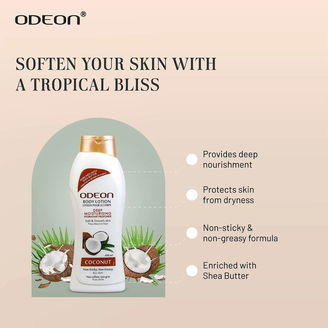 Coconut Body Lotion - Odeon