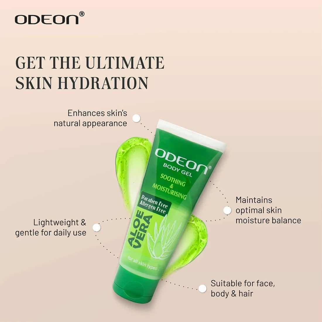 Aloe Vera Body Gel - Odeon