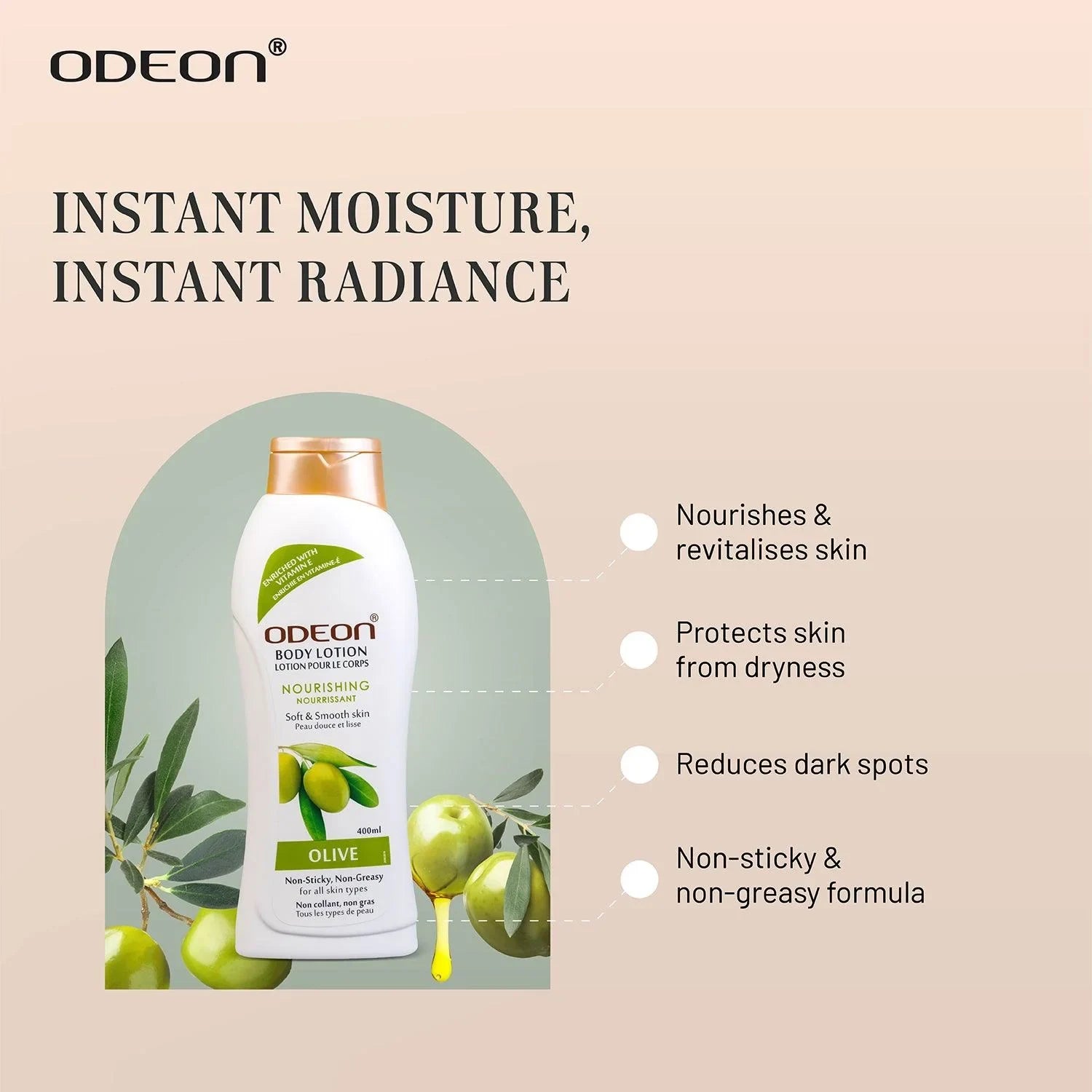 Olive Body Lotion - Odeon