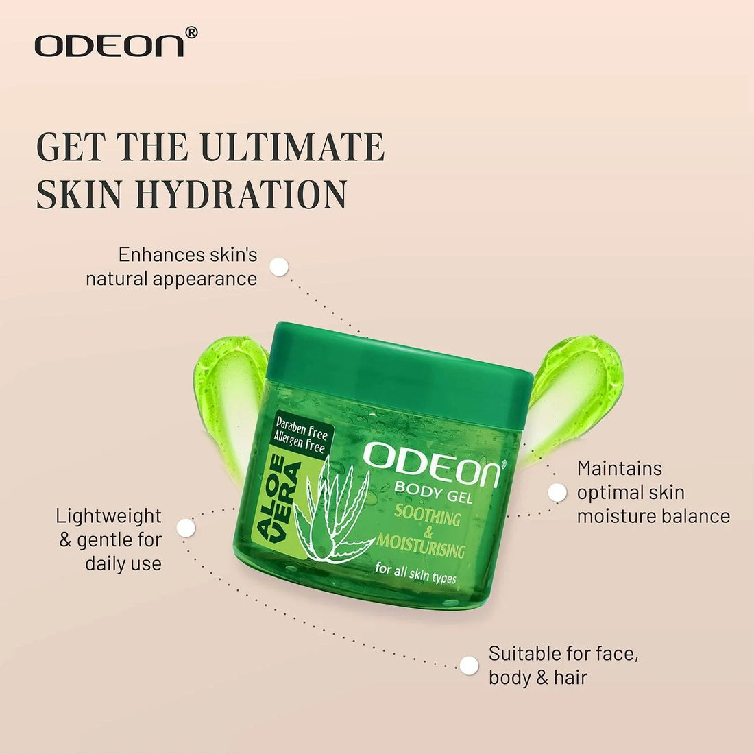 Aloe Vera Body Gel - Odeon