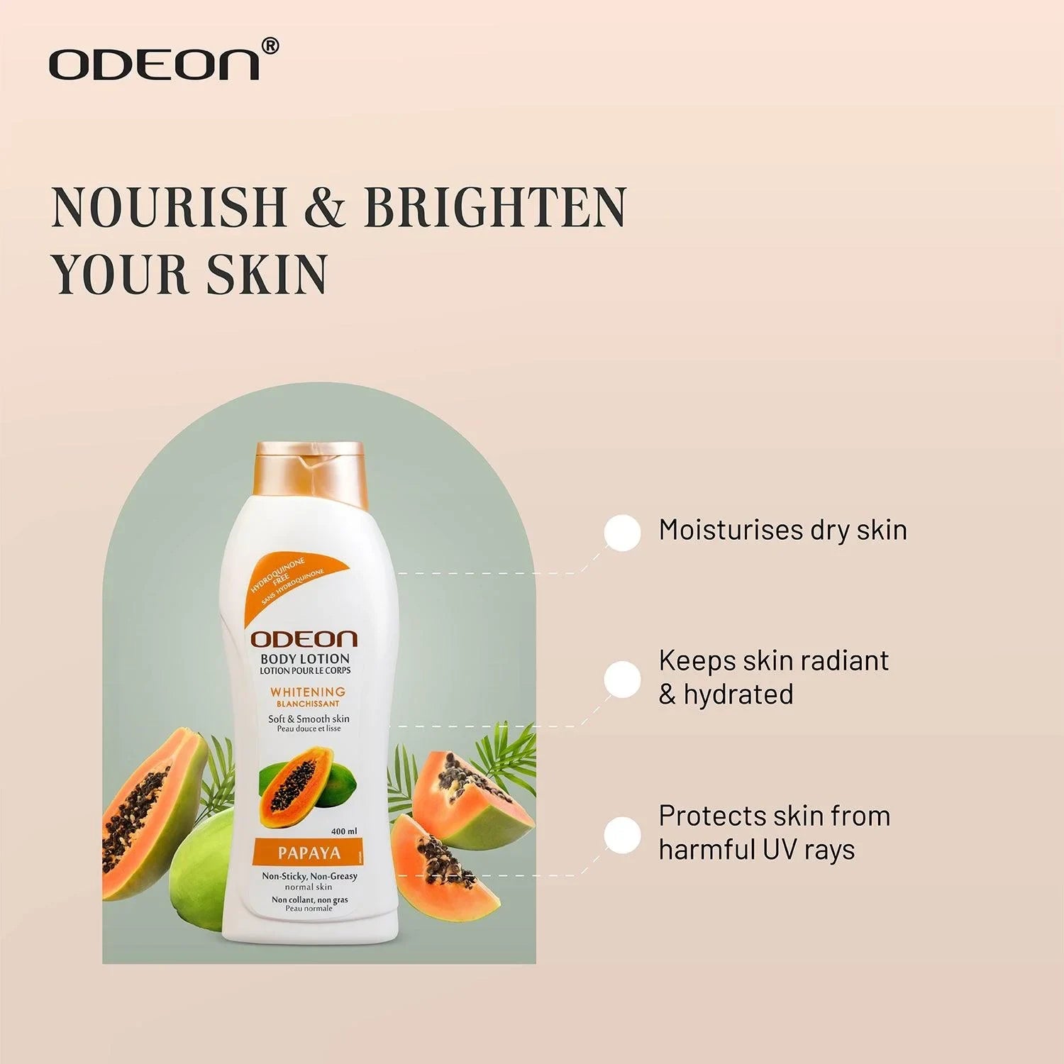 Papaya Body Lotion - Odeon