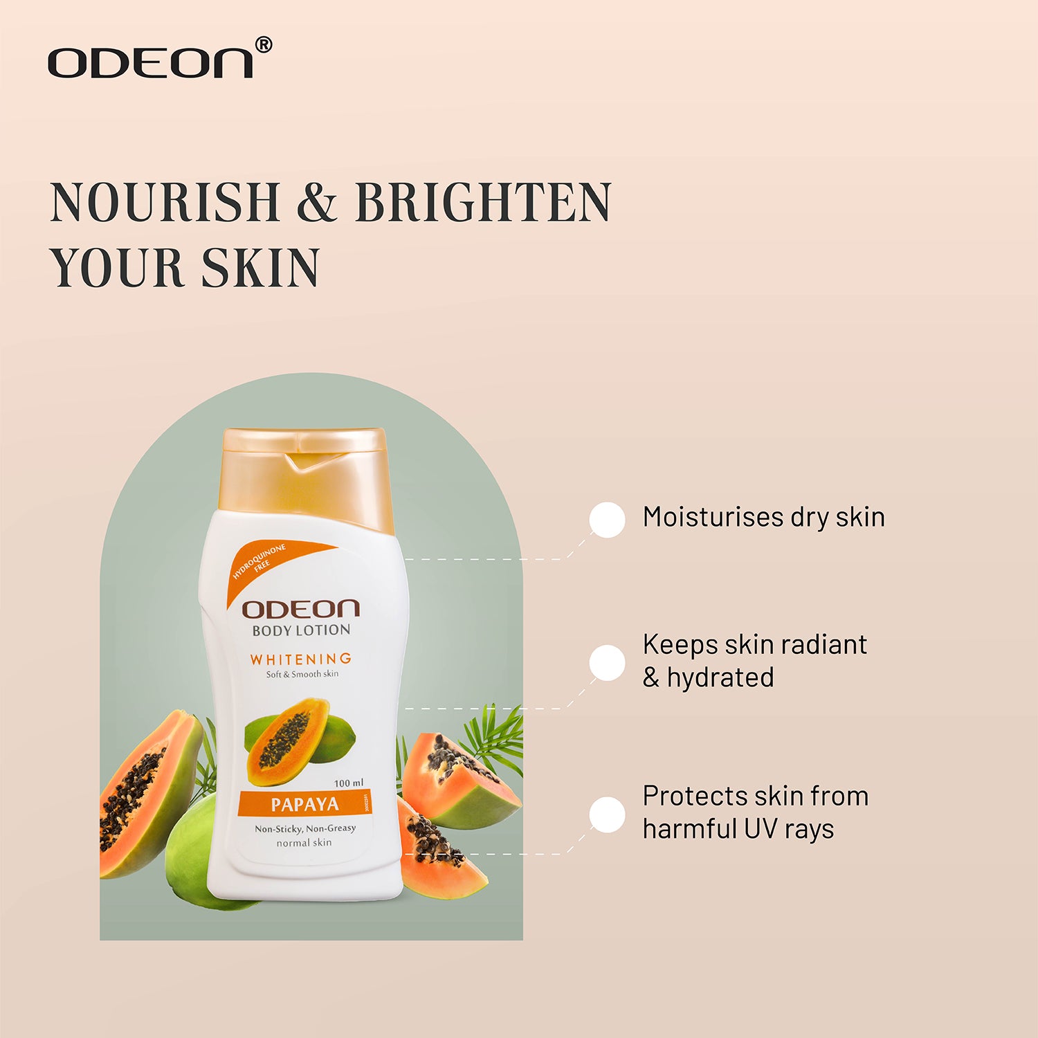 Nourish and Brighten You Skin with Papaya Body Lotion