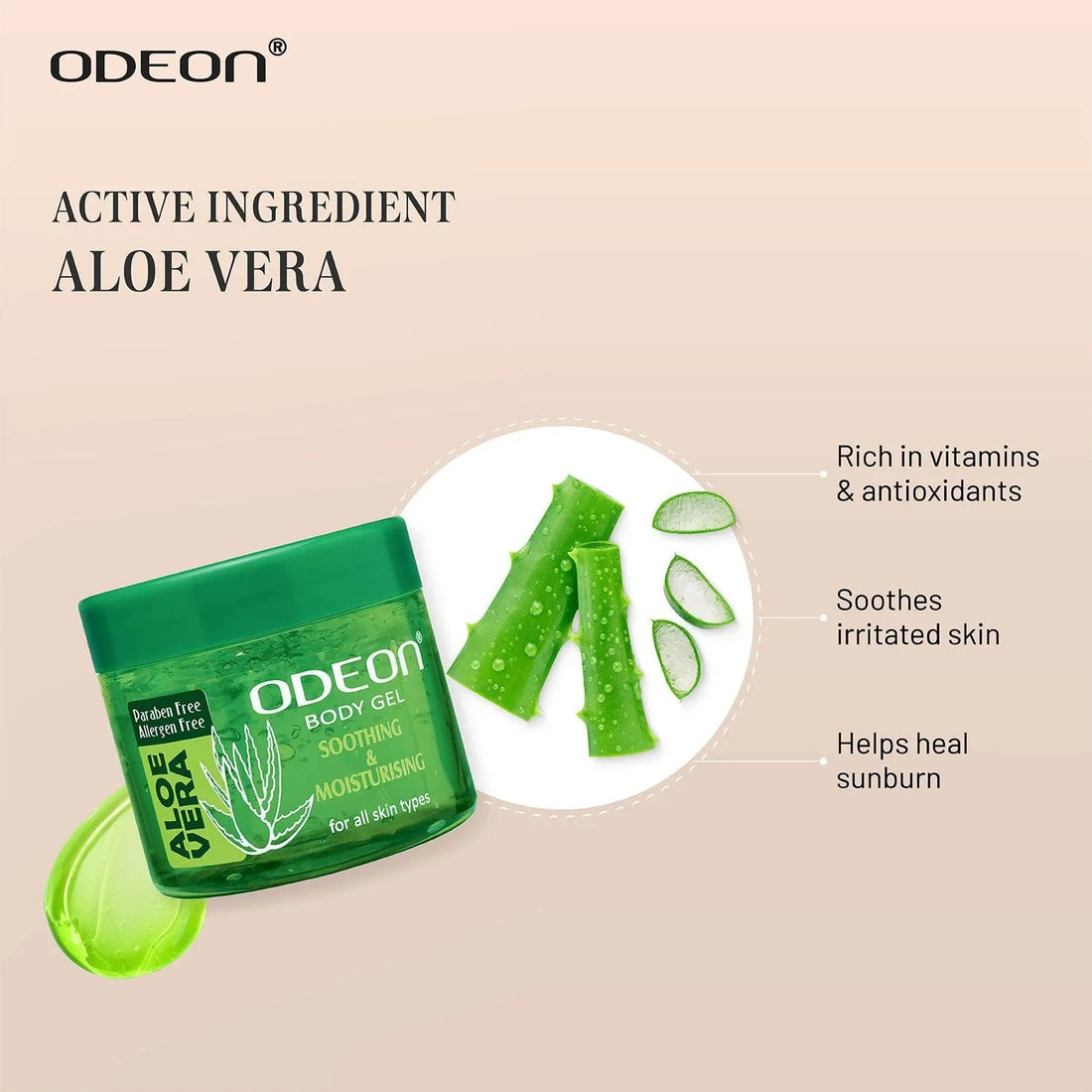 Aloe Vera Body Gel - Odeon