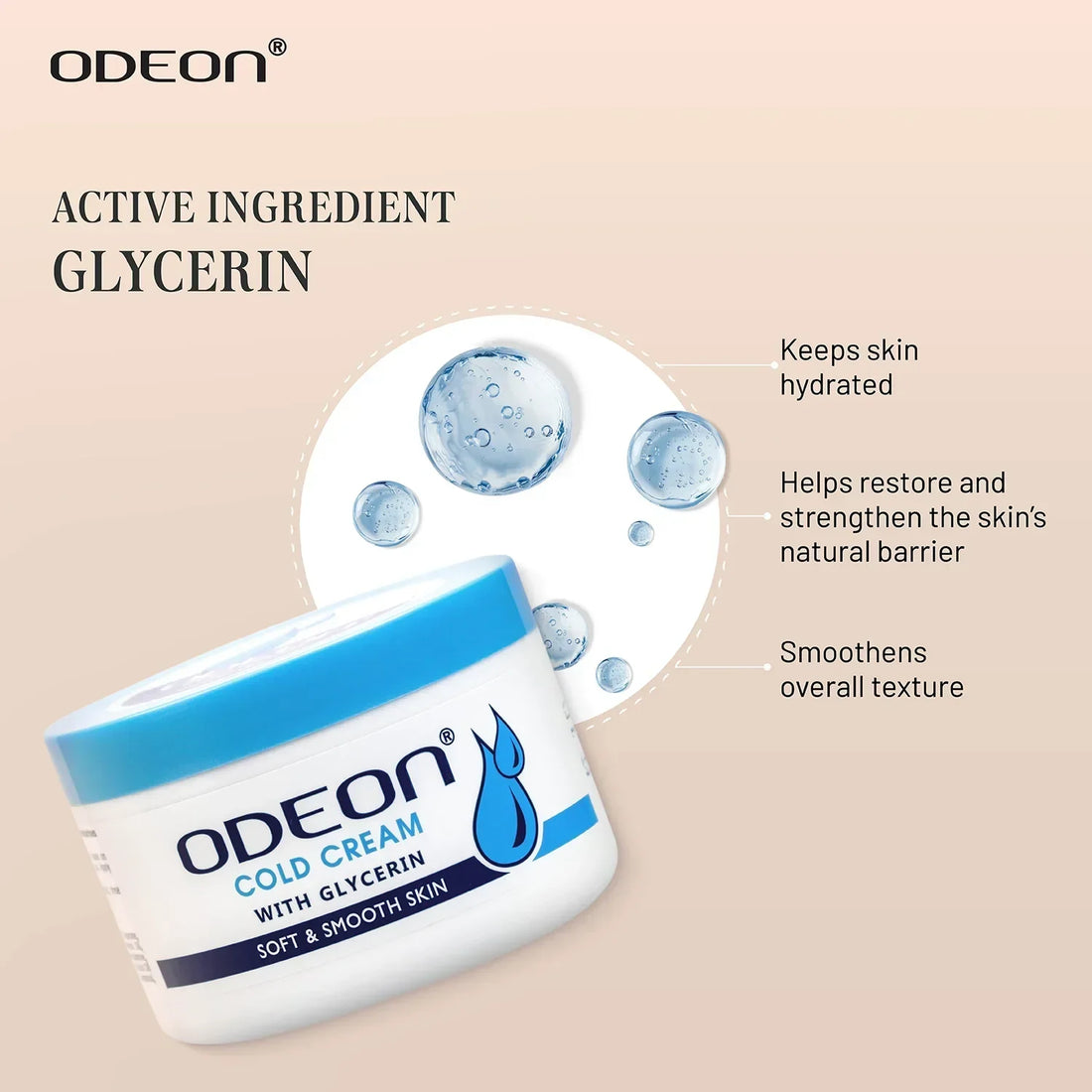 Hydrating Cold Cream for Dry & Sensitive Skin | Odeon - Odeon