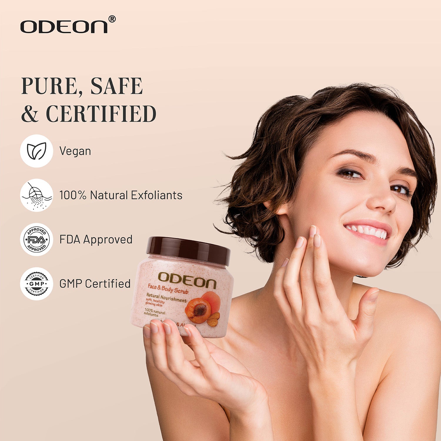 Apricot & Almond Scrub - 300 ml