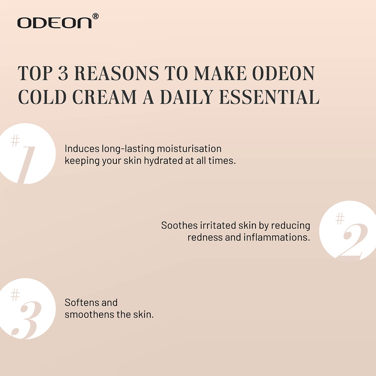 Top 3 Reasons to Make ODEON's Best Cold Cream A Daily Essential