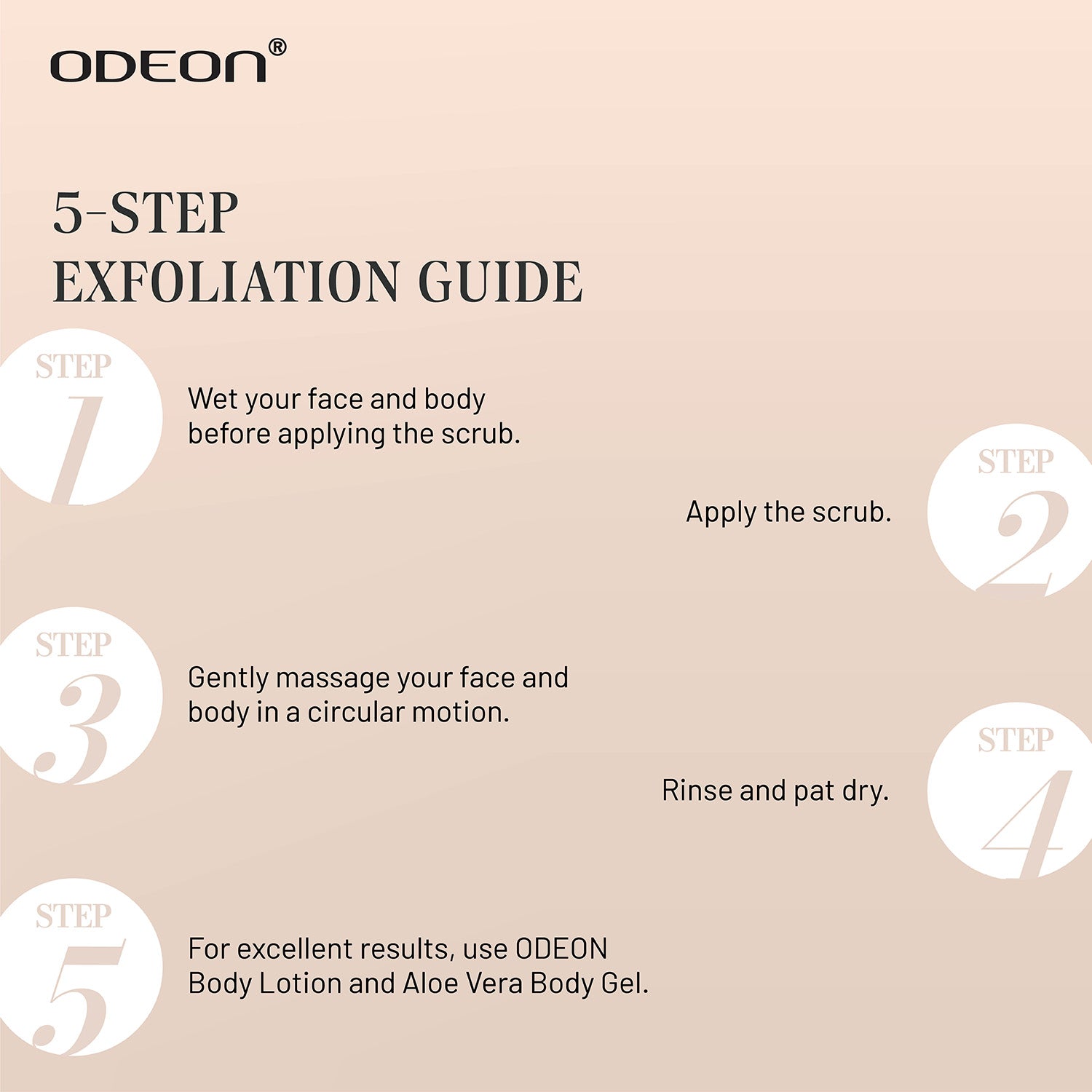 5-Step Exfoliation Guide with Coffee & Coconut Scrub