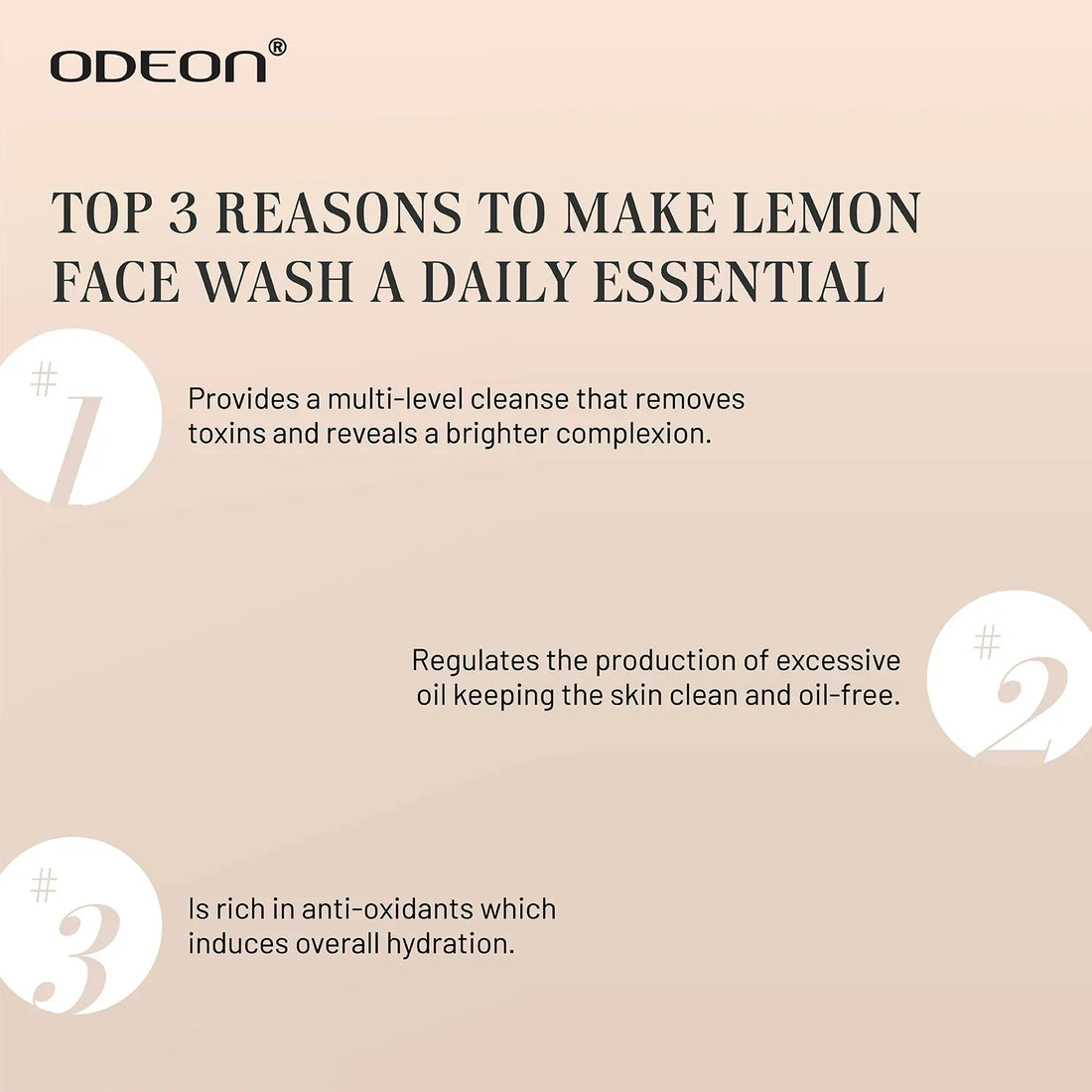 Lemon Face Wash - Odeon