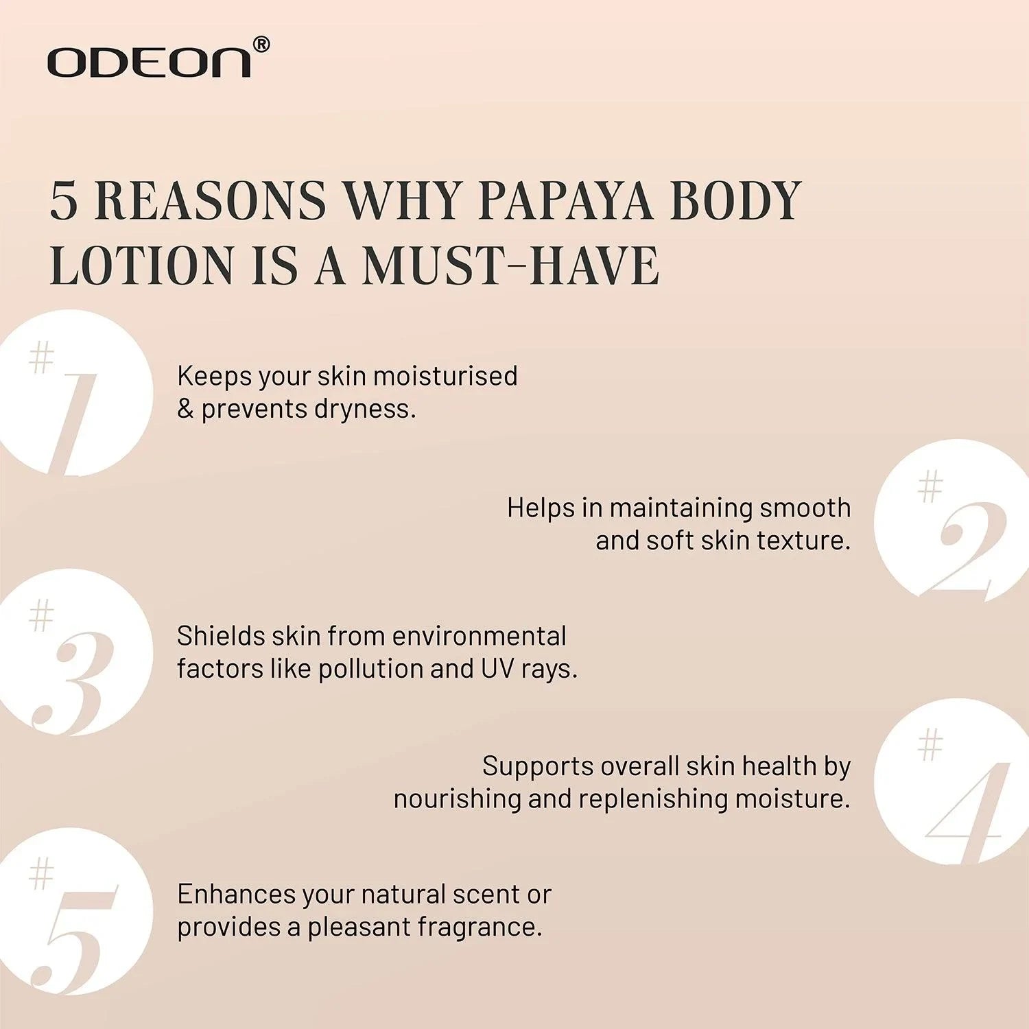 Papaya Body Lotion - Odeon