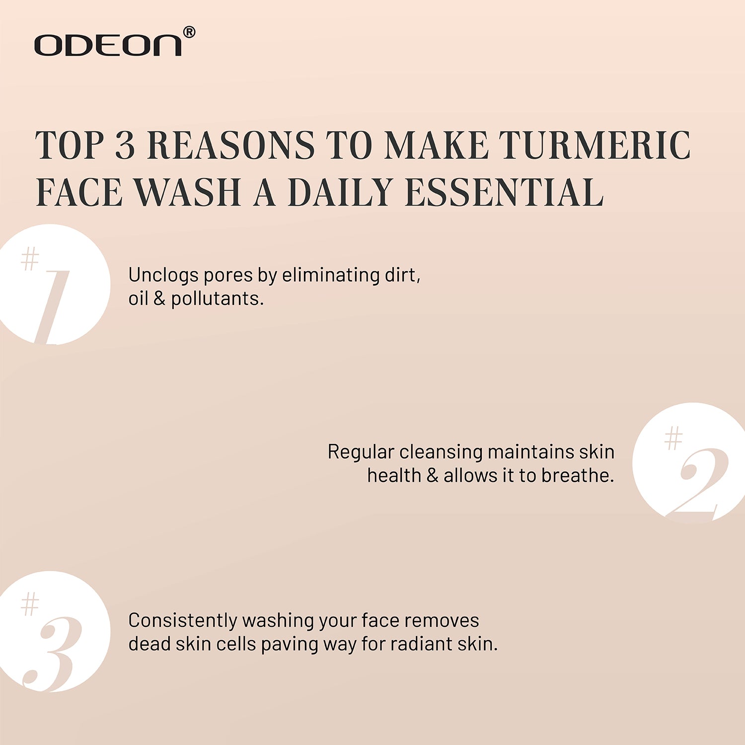 Top 3 Reasons to Make Turmeric Face Wash A Daily Essential