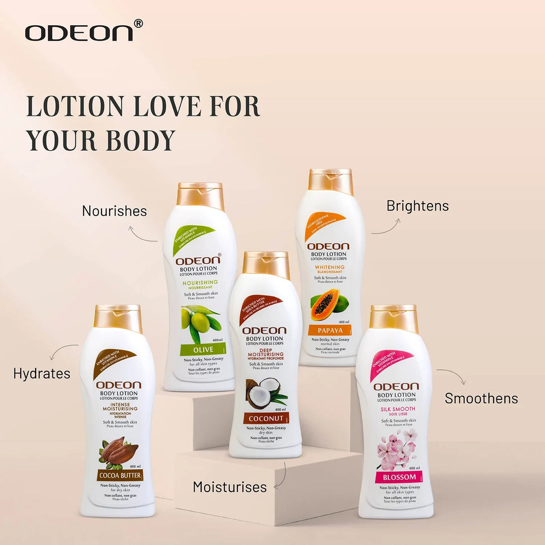 Cocoa Butter Body Lotion - Odeon