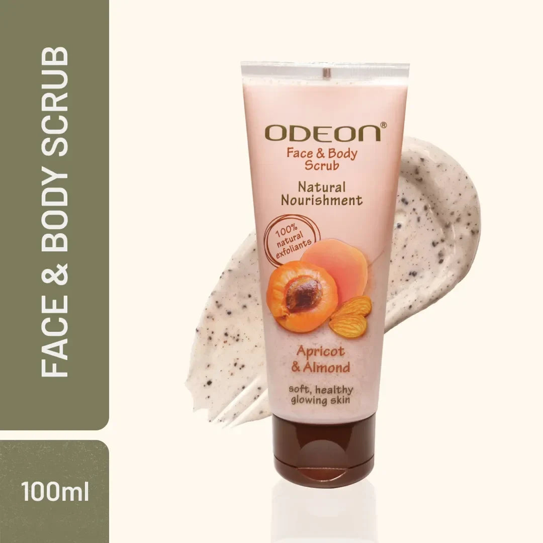 Apricot & Almond Face Scrub - Odeon