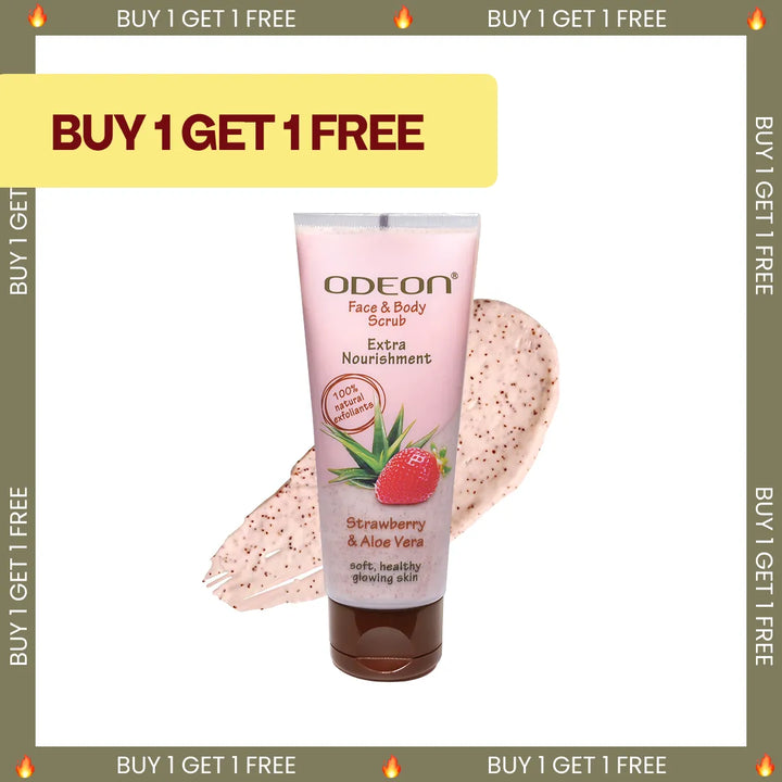 Strawberry & Aloe Vera Face Scrub