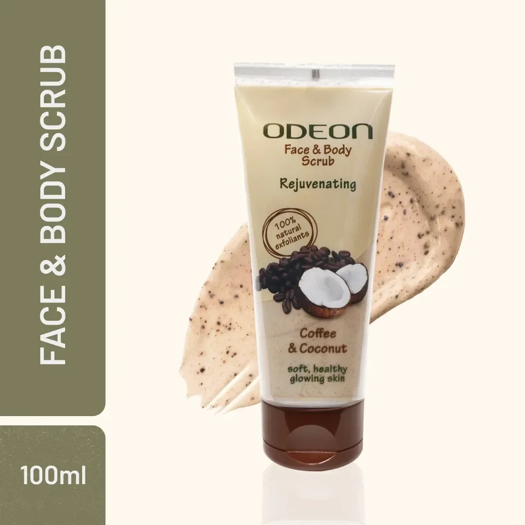 Coffee & Coconut Face Scrub - Odeon