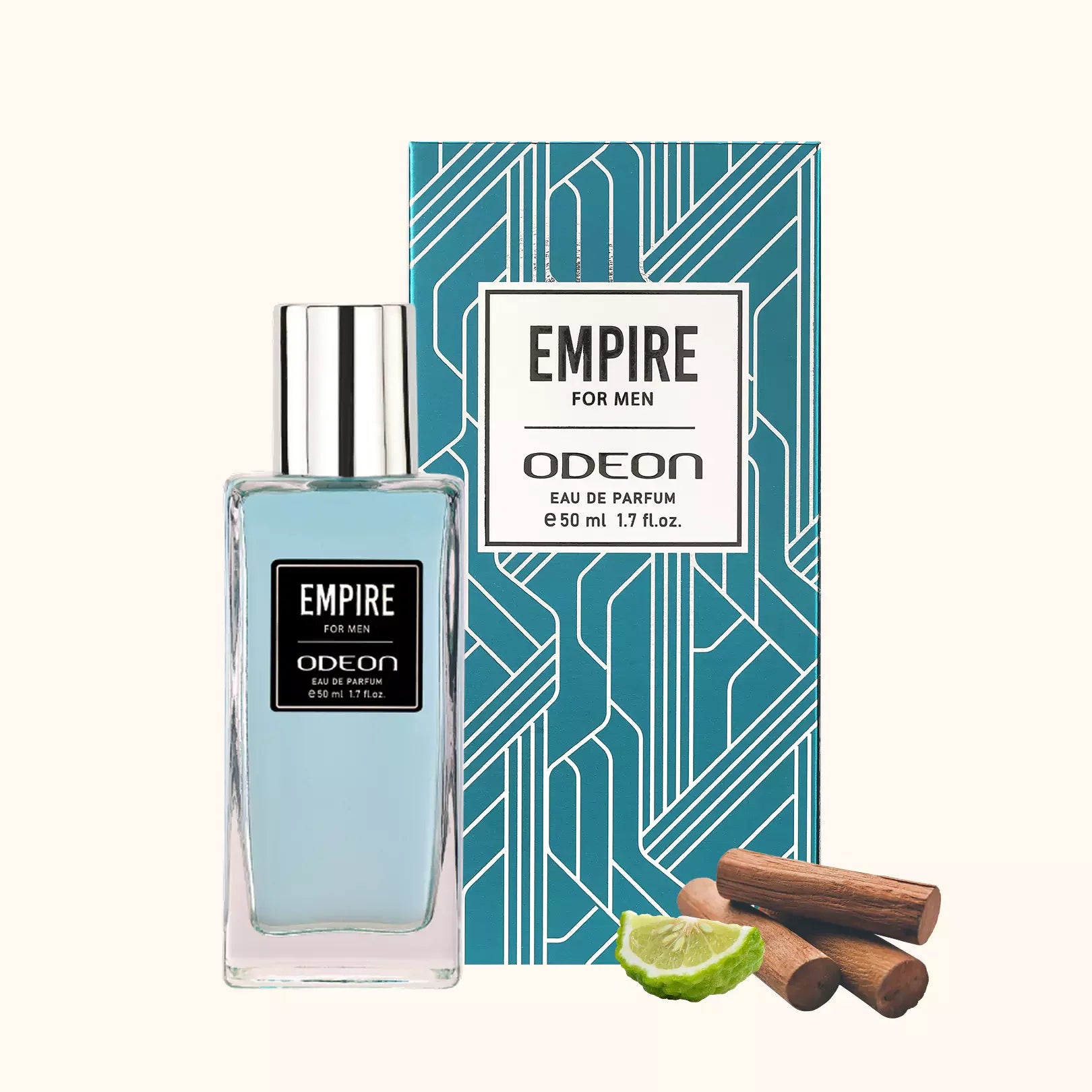 Empire Eau de Parfum for Men | Long-Lasting Sea Notes & Woody Fragrance - Odeon
