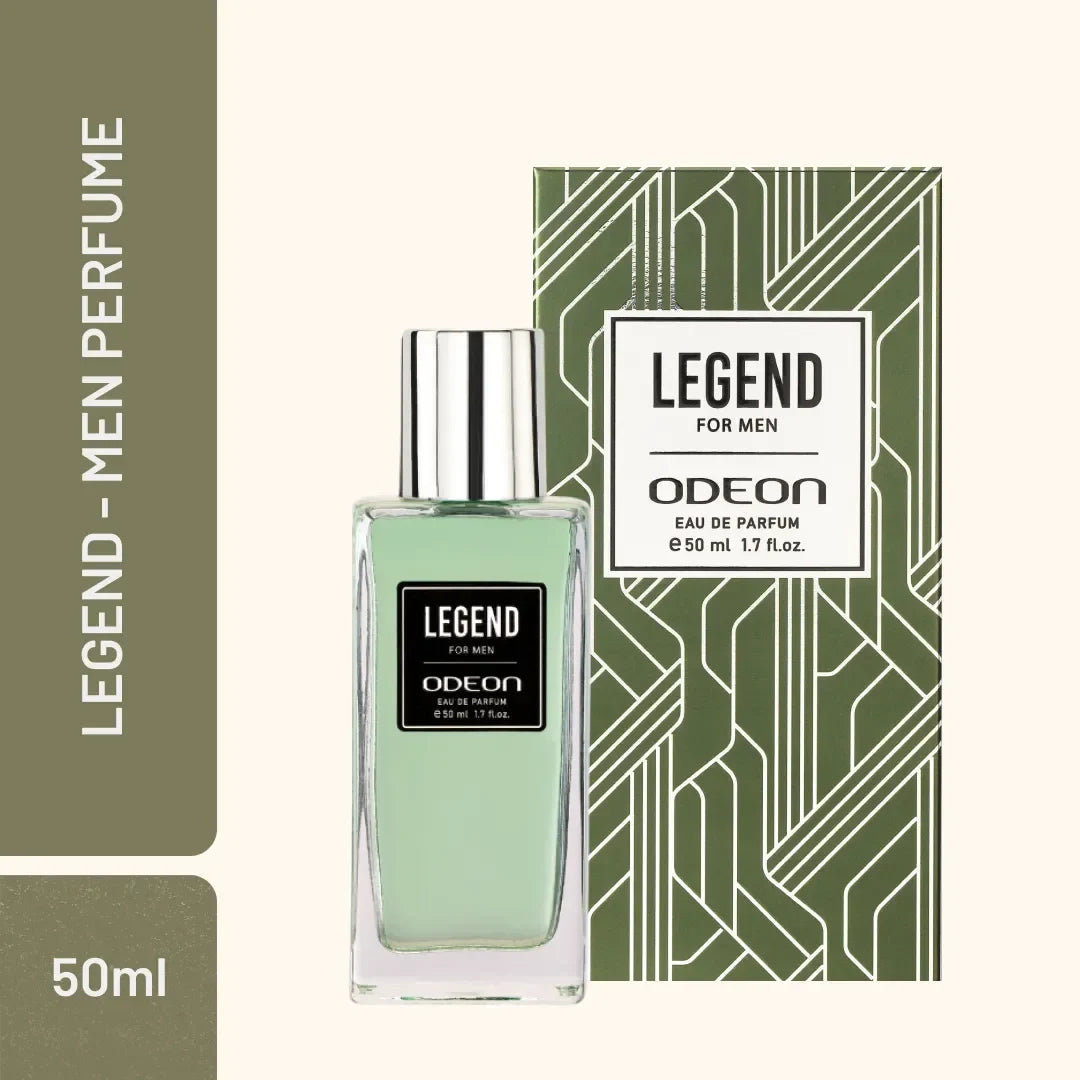 Legend Eau de Parfum for Men | Long-Lasting Citrus & Sandalwood Fragrance - Odeon