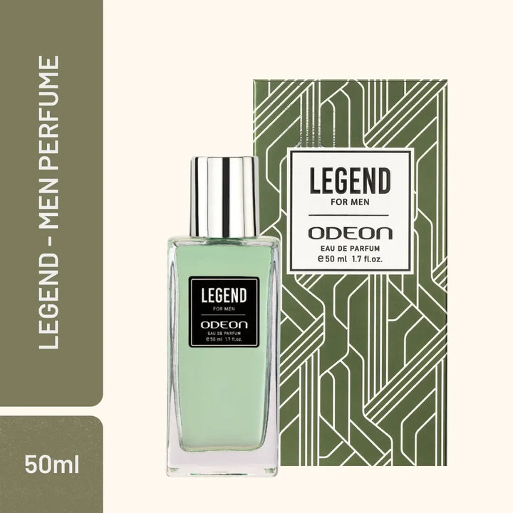 Legend Eau de Parfum for Men | Long-Lasting Citrus & Sandalwood Fragrance - Odeon