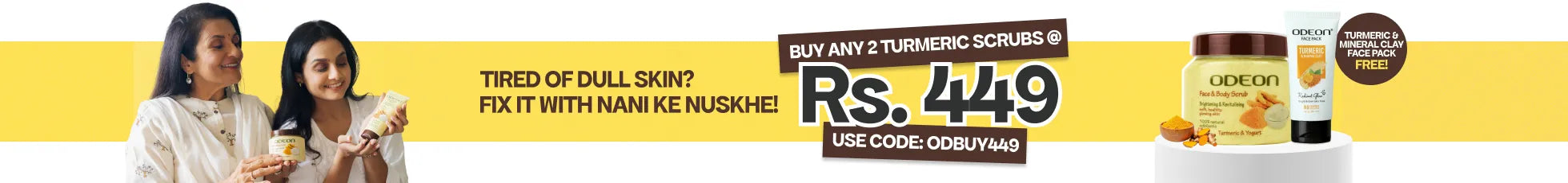 Turmeric & Yogurt Body Scrub – Brighten, De-Tan & Glow Naturally