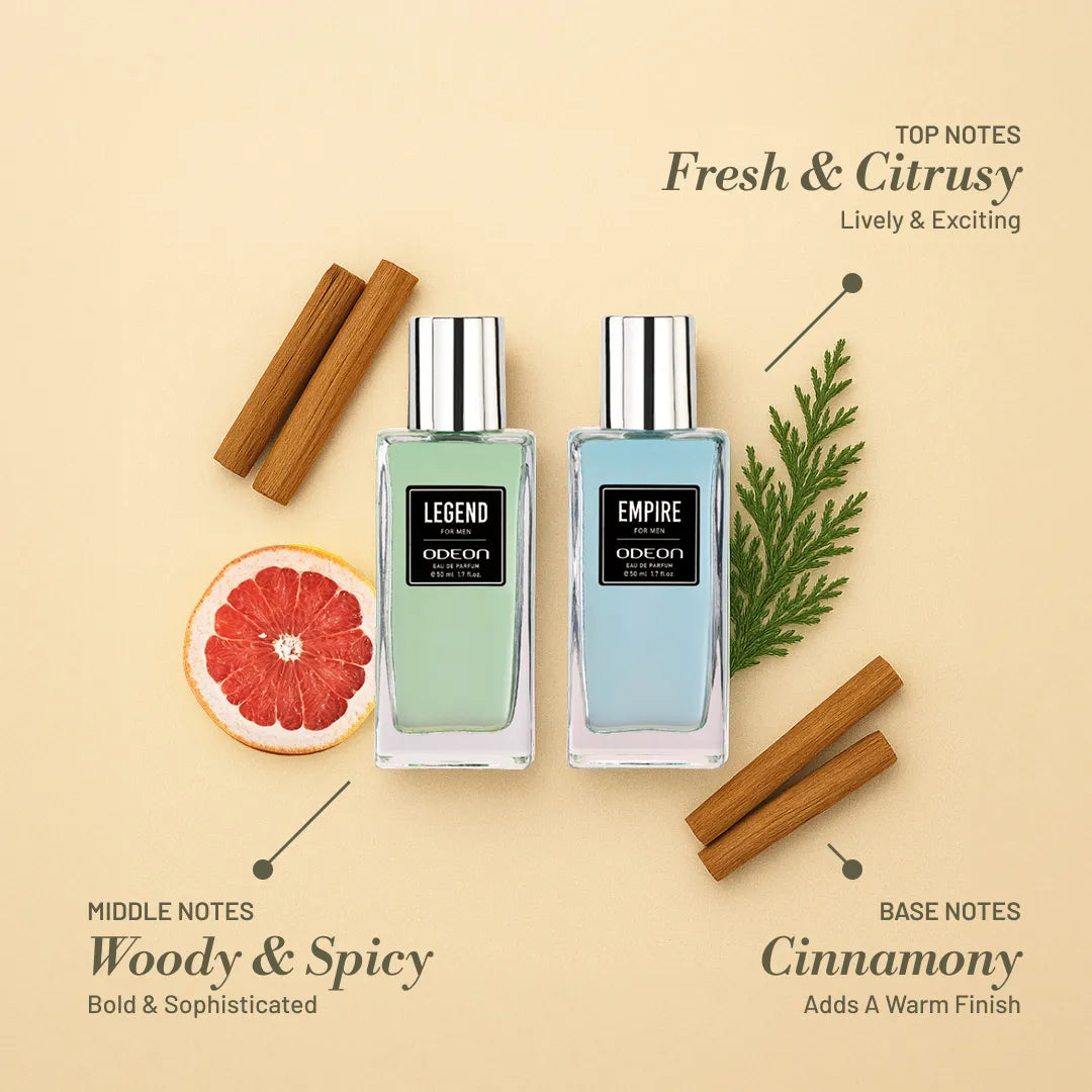Men’s Perfume Gift Set – Empire & Legend – Long-Lasting Luxury Fragrances