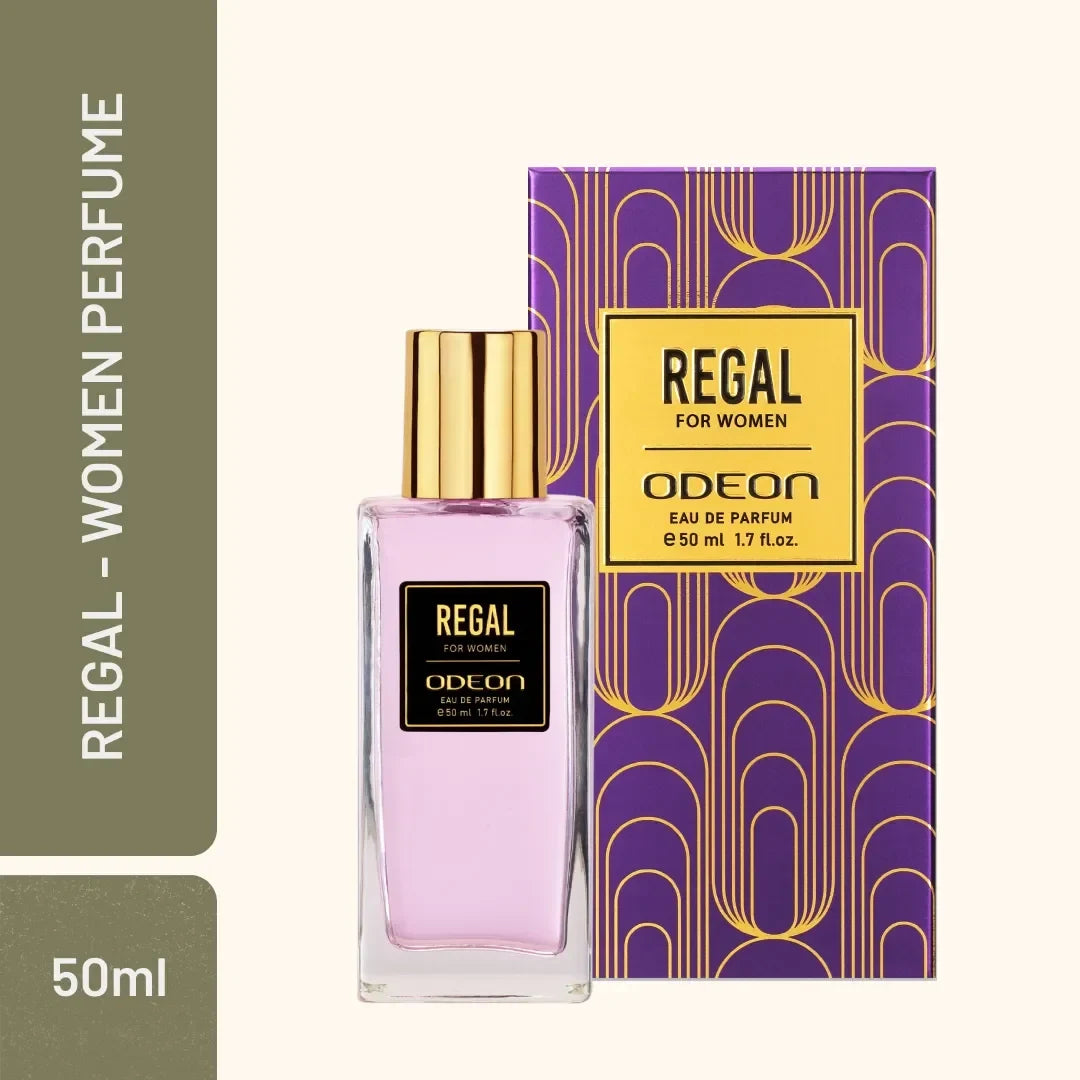 Regal Eau de Parfum for Women | Long-Lasting Fruity & Floral Fragrance - Odeon
