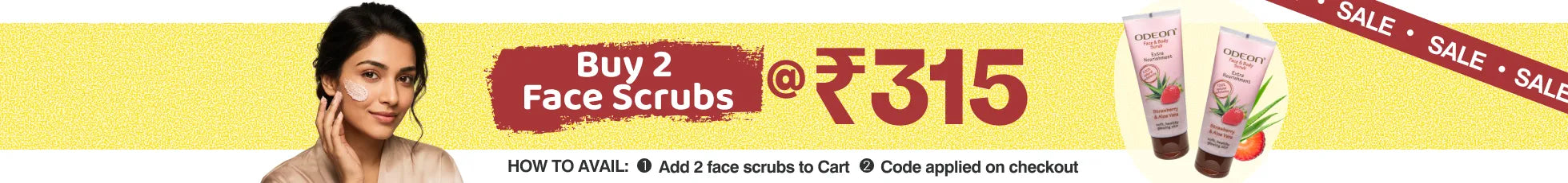 Strawberry & Aloe Vera Face Scrub