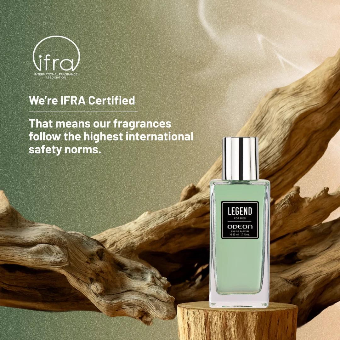 Legend Eau de Parfum for Men | Long-Lasting Citrus & Sandalwood Fragrance - Odeon