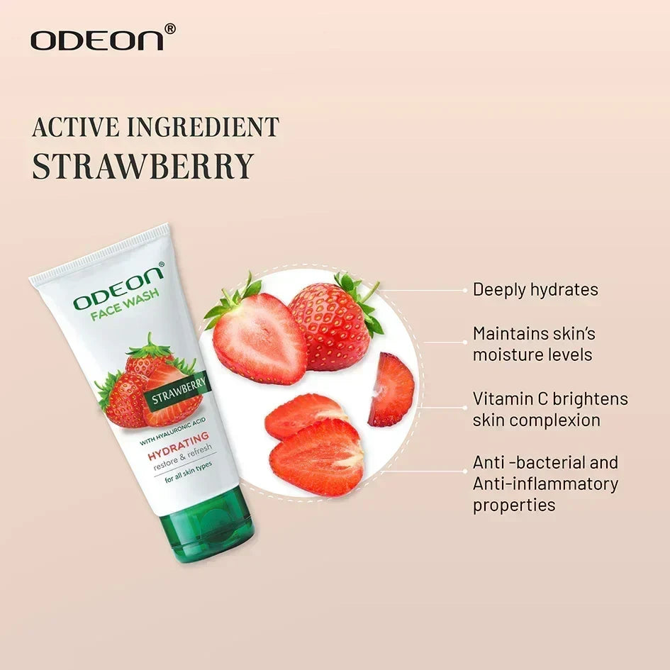 Strawberry Face Wash - Odeon