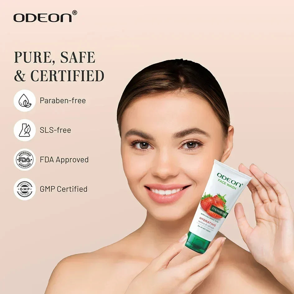 Strawberry Face Wash - Odeon